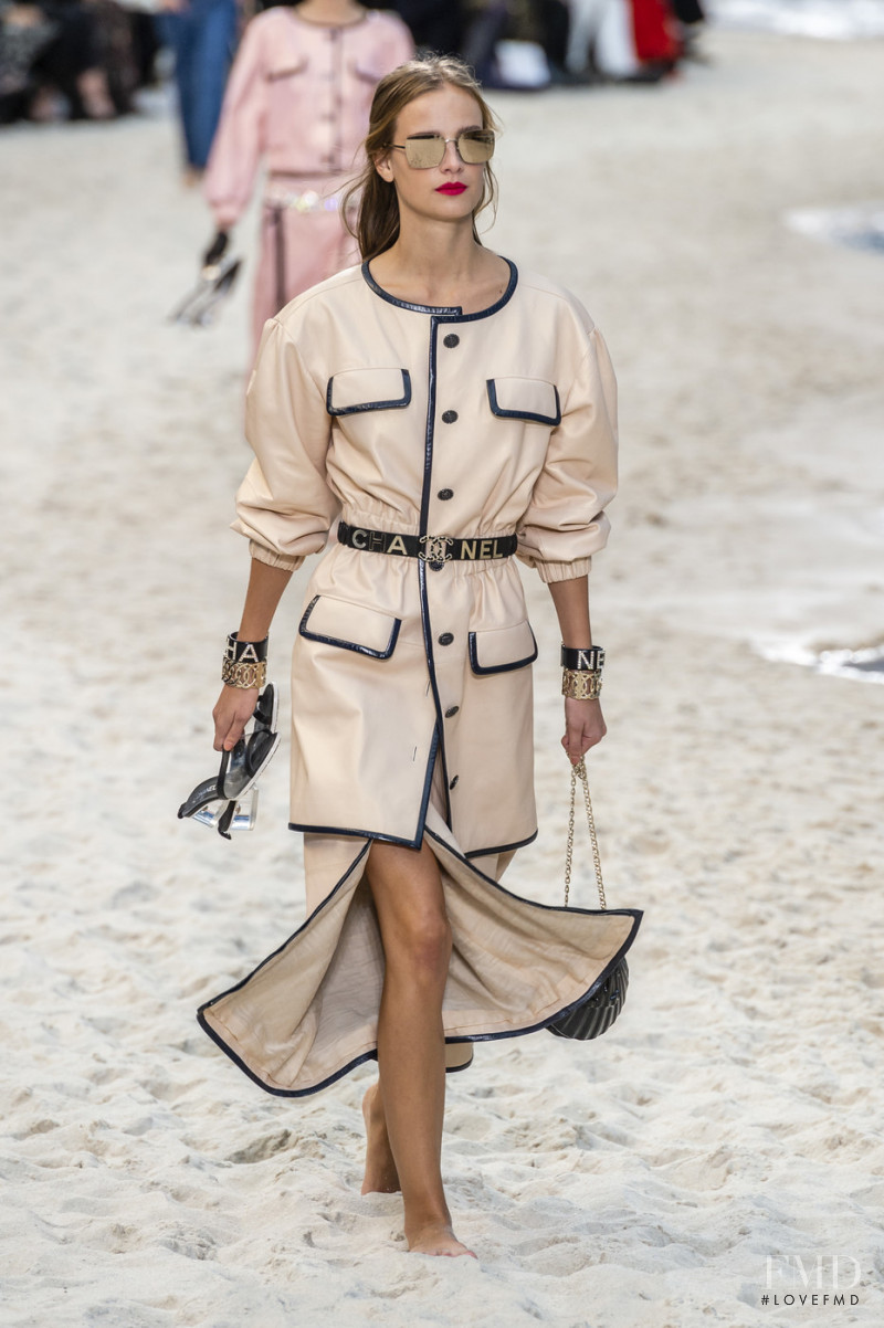 Ine Neefs featured in  the Chanel fashion show for Spring/Summer 2019
