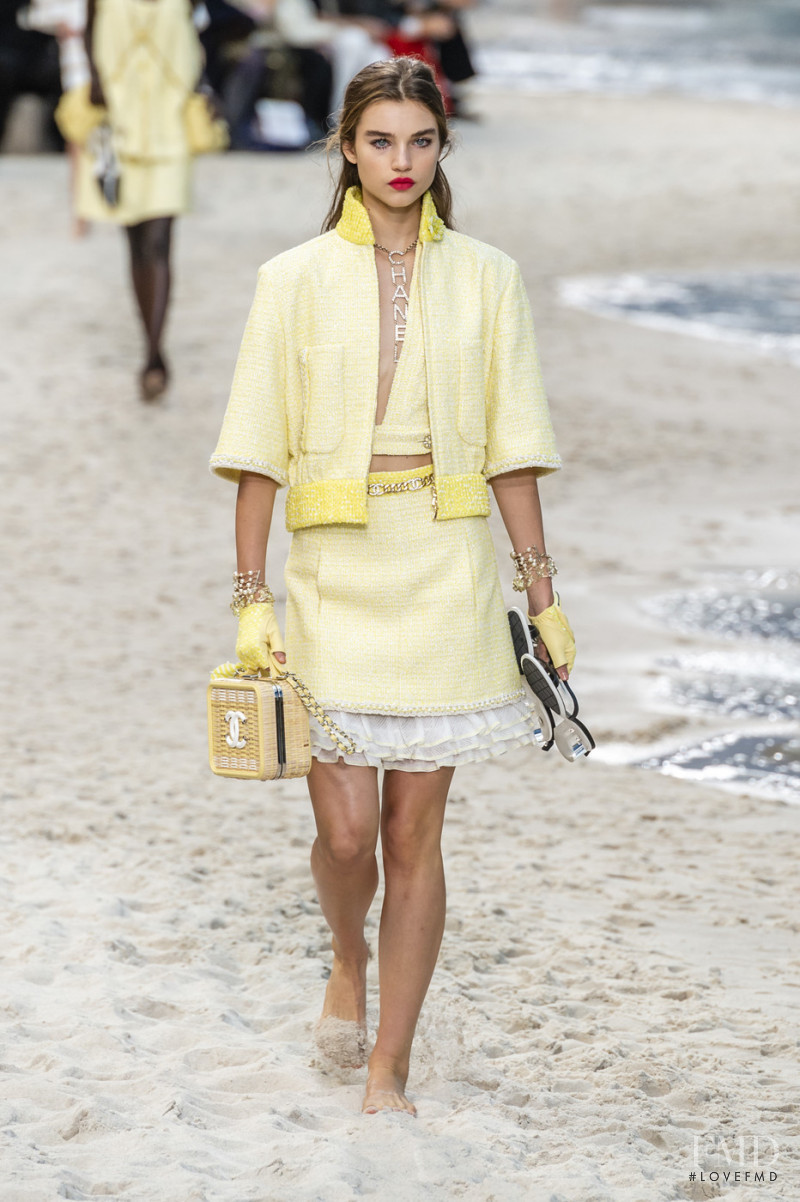 Meghan Roche featured in  the Chanel fashion show for Spring/Summer 2019