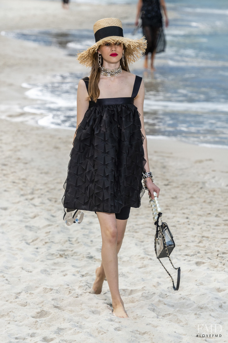 Lex Herl featured in  the Chanel fashion show for Spring/Summer 2019