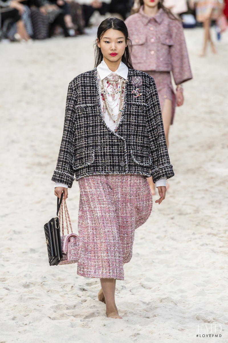 Yoon Young Bae featured in  the Chanel fashion show for Spring/Summer 2019