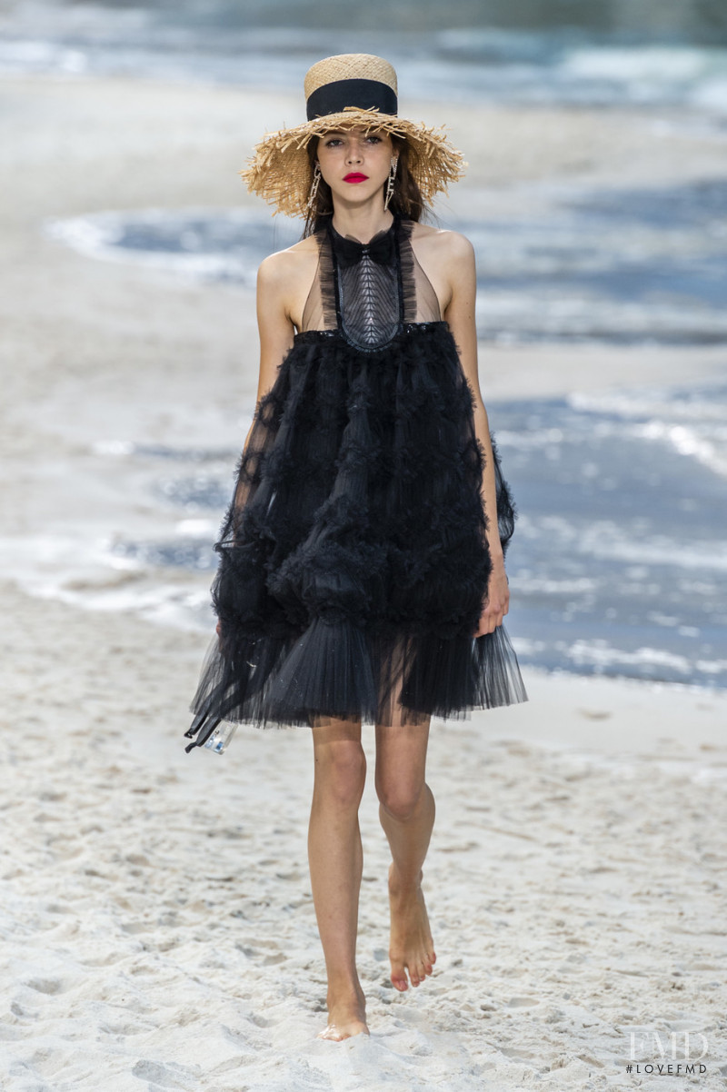 Lea Julian featured in  the Chanel fashion show for Spring/Summer 2019