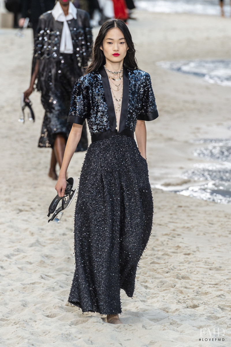 Hyun Ji Shin featured in  the Chanel fashion show for Spring/Summer 2019