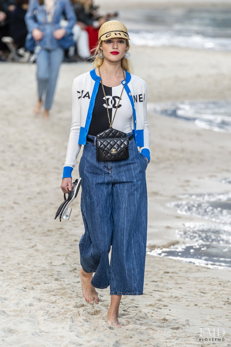 Rozanne Verduin featured in  the Chanel fashion show for Spring/Summer 2019