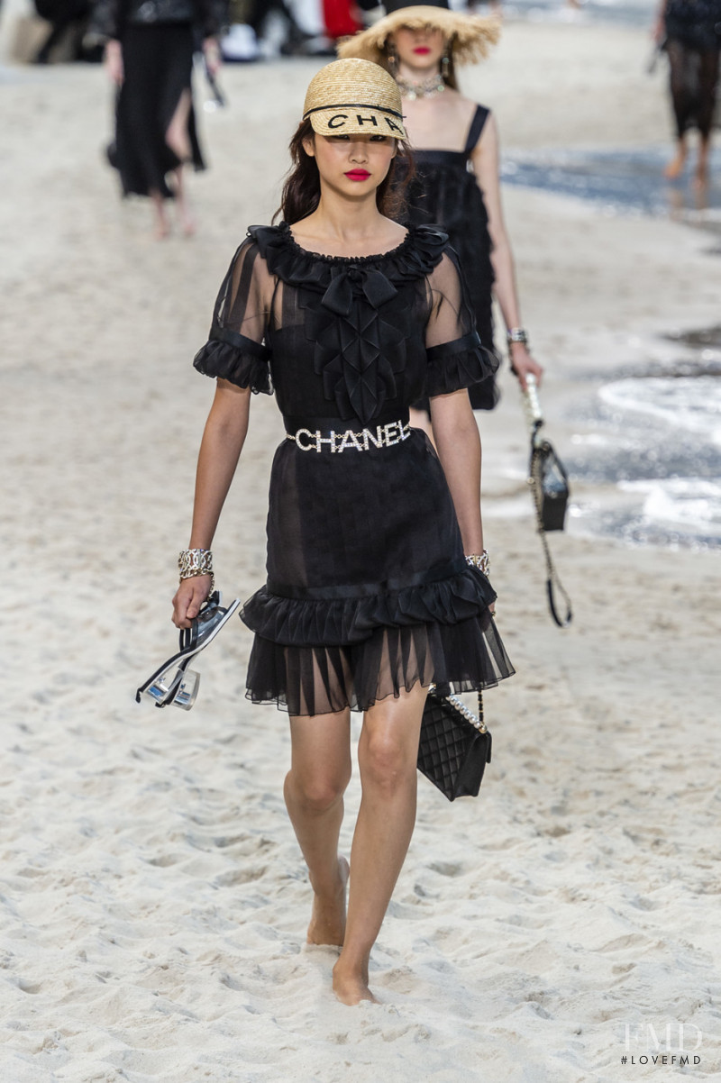 HoYeon Jung featured in  the Chanel fashion show for Spring/Summer 2019