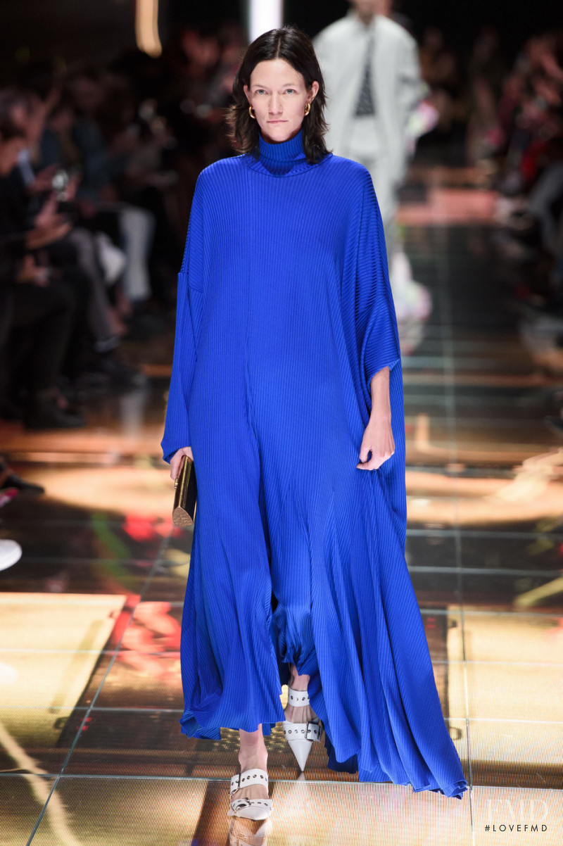 Martina Almquist featured in  the Balenciaga fashion show for Spring/Summer 2019