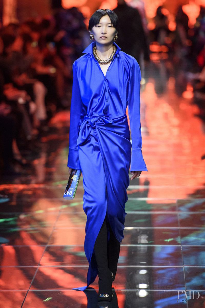 Qin Lei featured in  the Balenciaga fashion show for Spring/Summer 2019