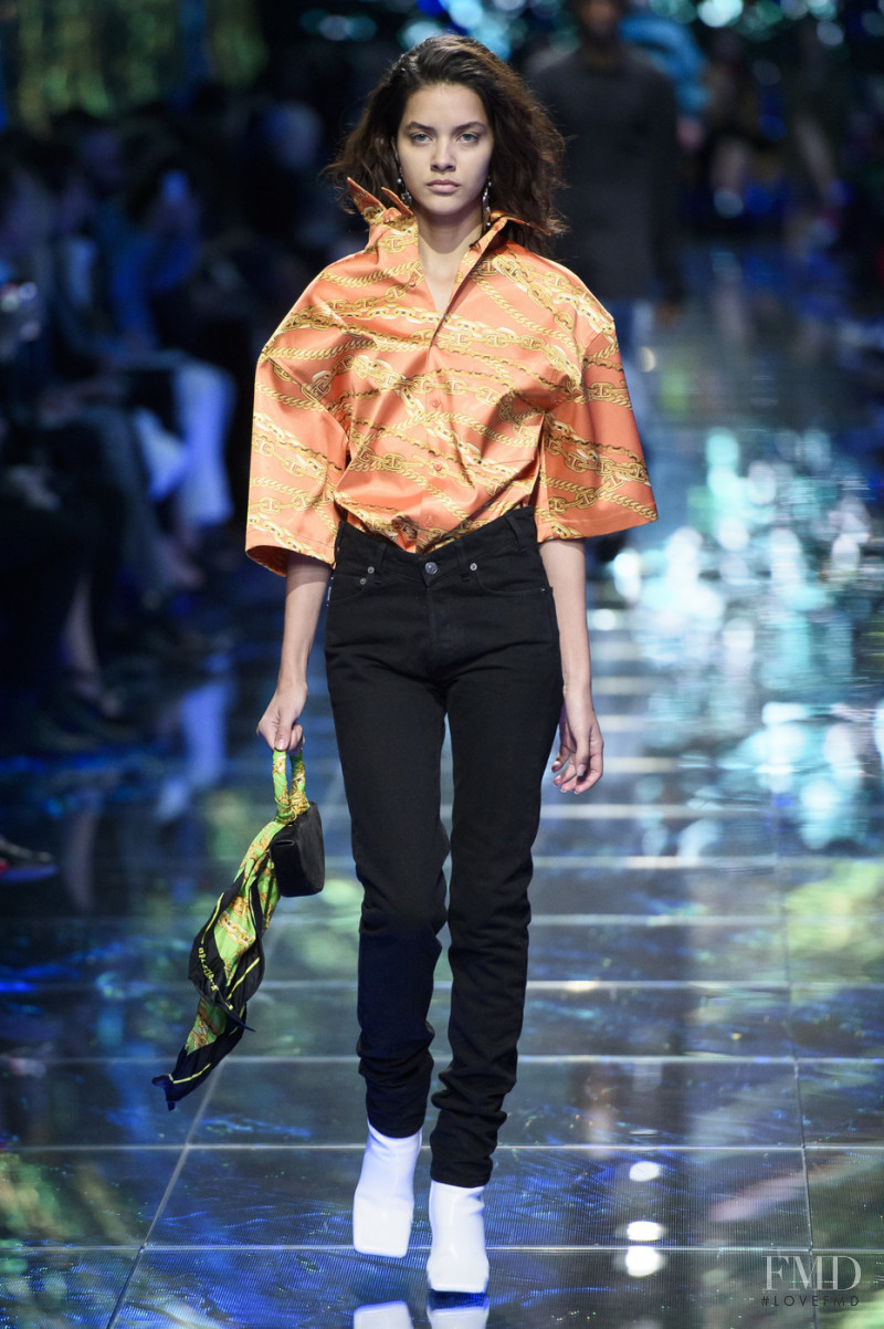 Thais Torquato featured in  the Balenciaga fashion show for Spring/Summer 2019