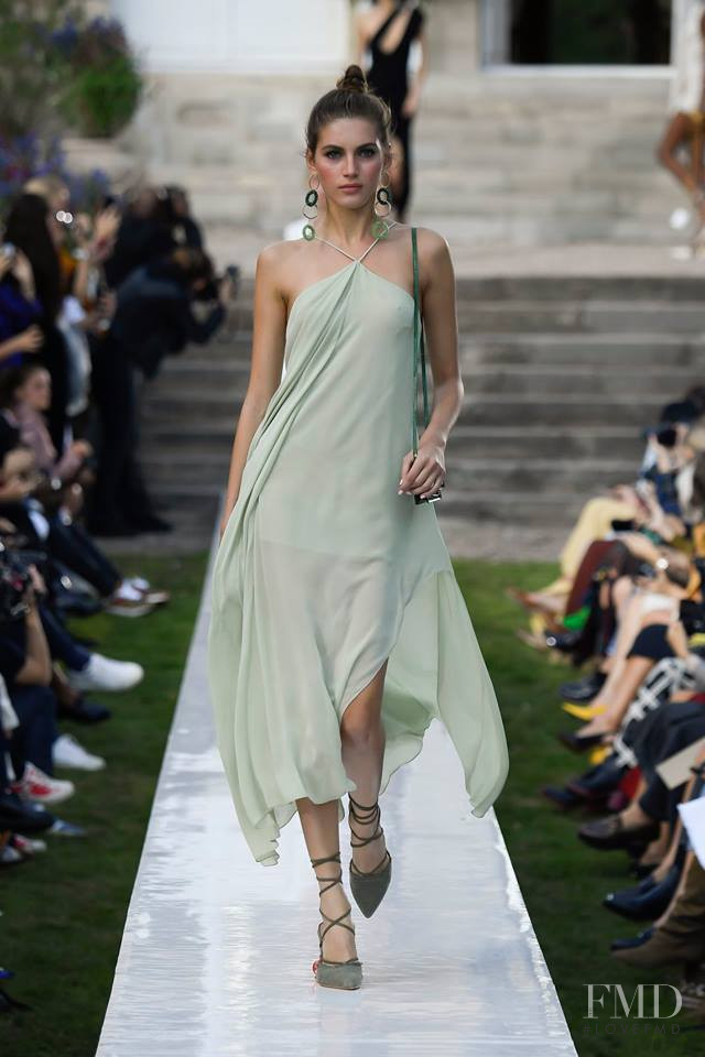 Valery Kaufman featured in  the Jacquemus fashion show for Spring/Summer 2019