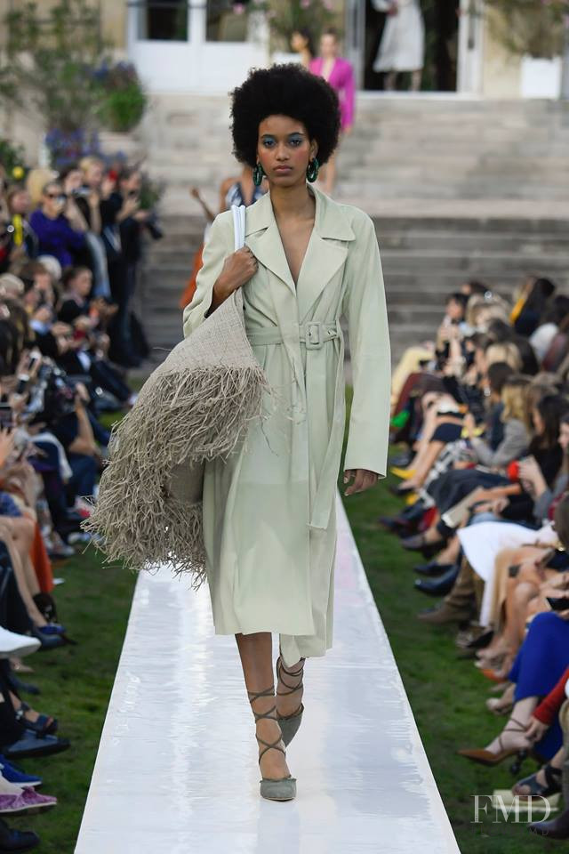 Manuela Sanchez featured in  the Jacquemus fashion show for Spring/Summer 2019