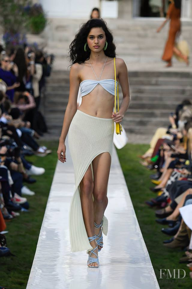 Aira Ferreira featured in  the Jacquemus fashion show for Spring/Summer 2019