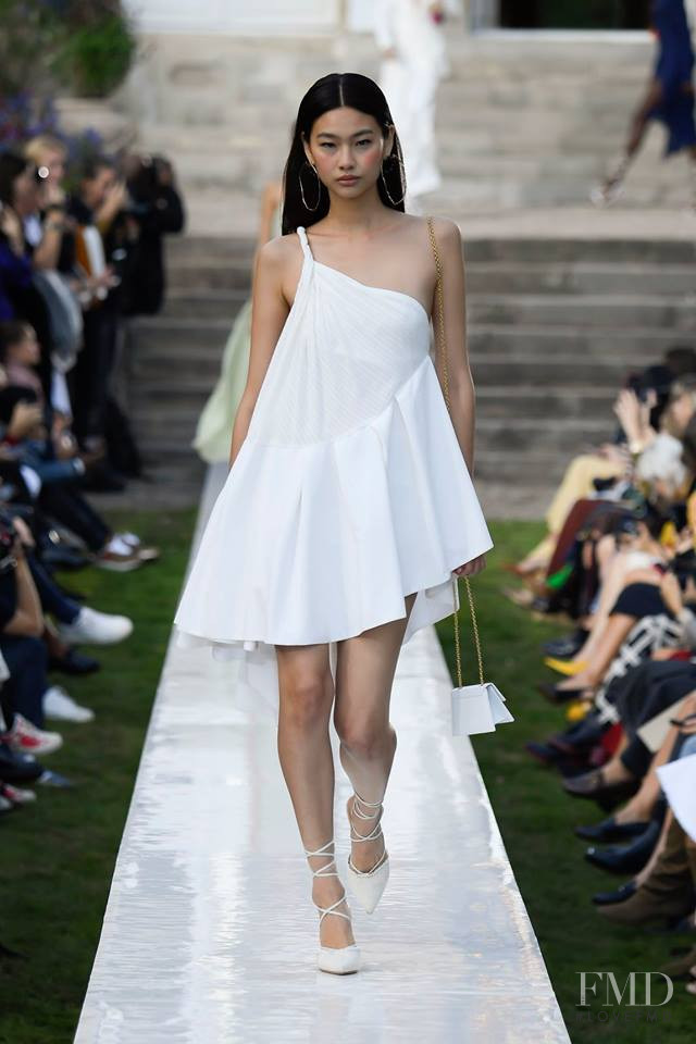 HoYeon Jung featured in  the Jacquemus fashion show for Spring/Summer 2019