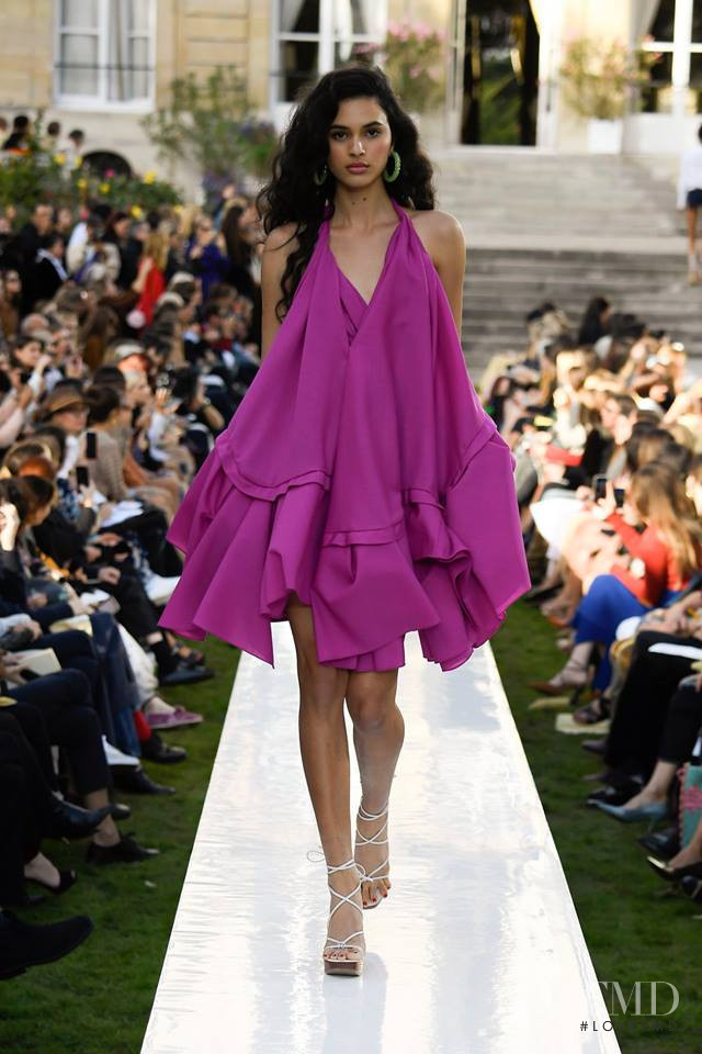 Aira Ferreira featured in  the Jacquemus fashion show for Spring/Summer 2019