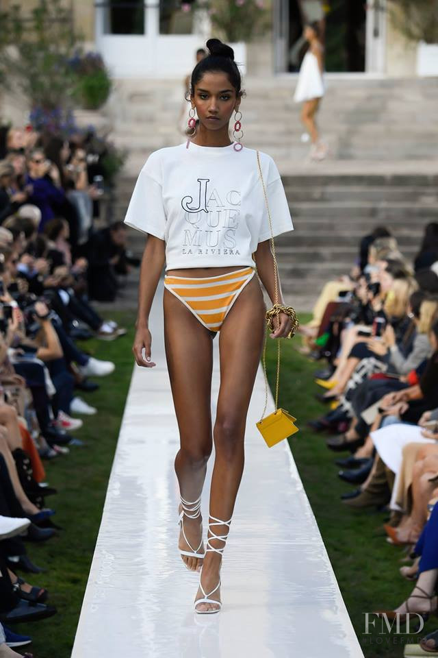Aiden Curtiss featured in  the Jacquemus fashion show for Spring/Summer 2019
