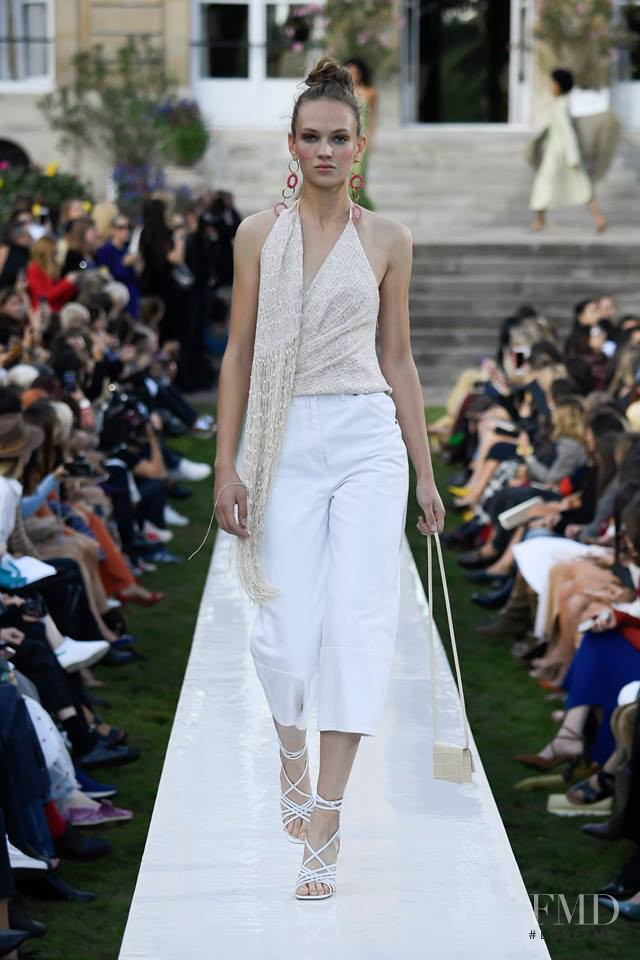 Adrienne Juliger featured in  the Jacquemus fashion show for Spring/Summer 2019