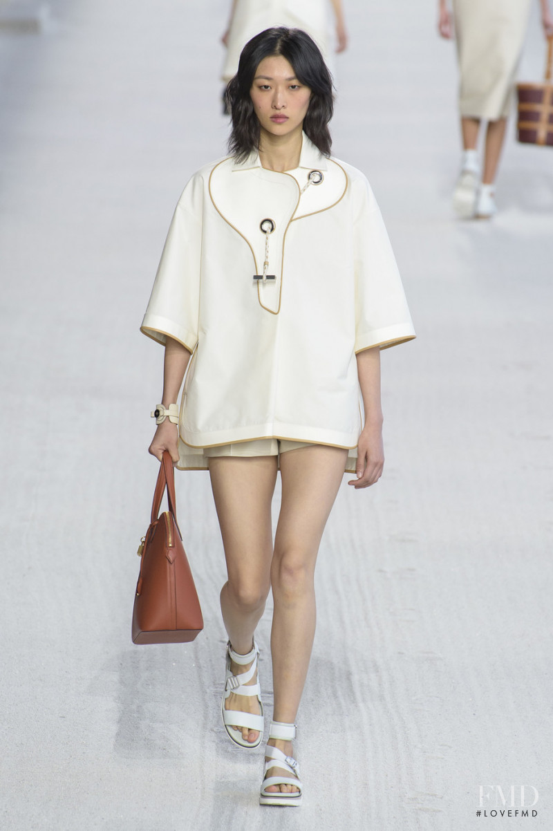 Chu Wong featured in  the Hermès fashion show for Spring/Summer 2019