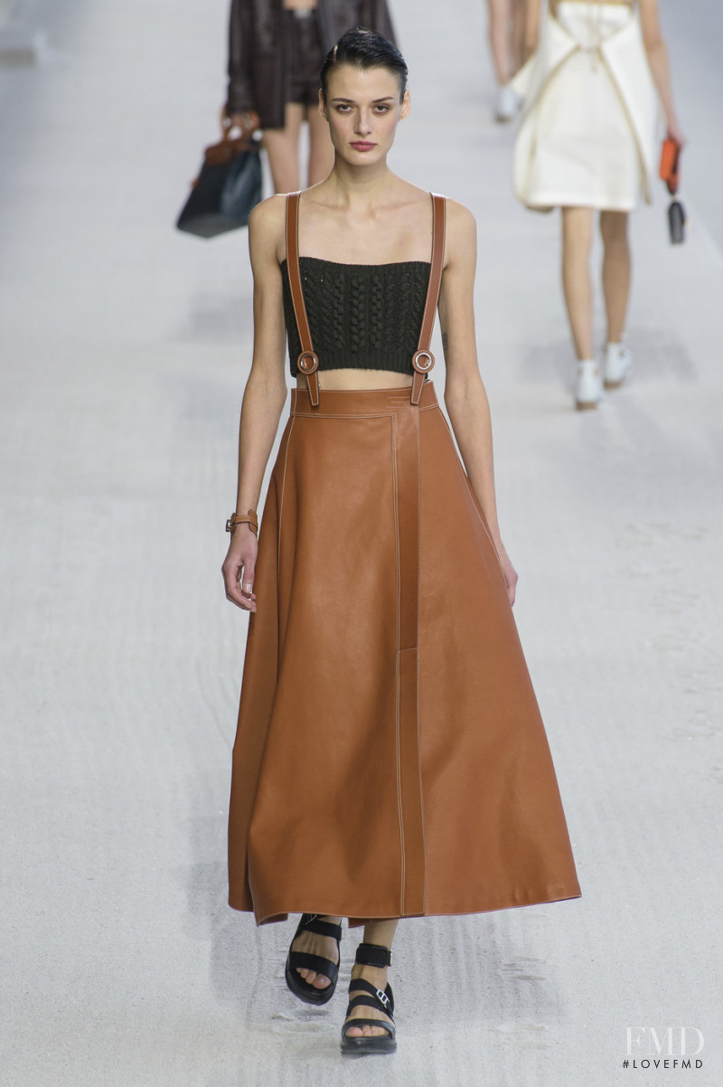Marfa Zoe Manakh featured in  the Hermès fashion show for Spring/Summer 2019