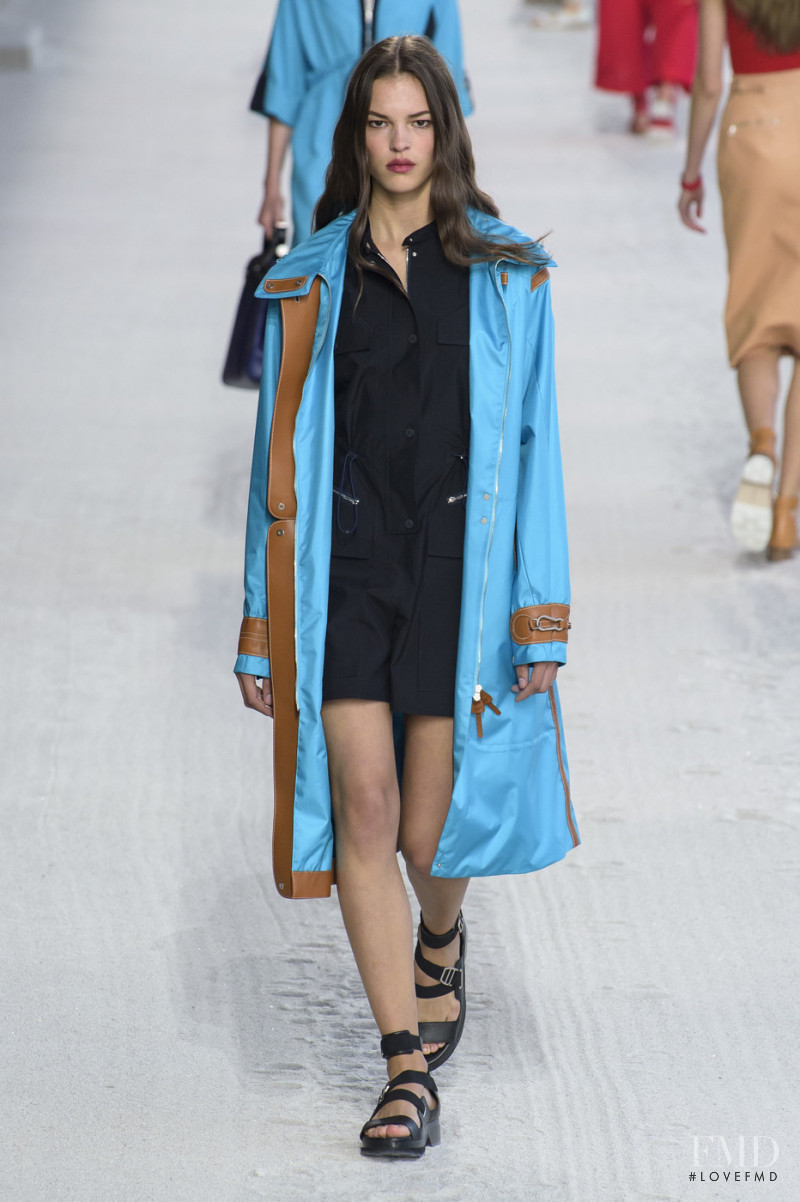 Matea Brakus featured in  the Hermès fashion show for Spring/Summer 2019