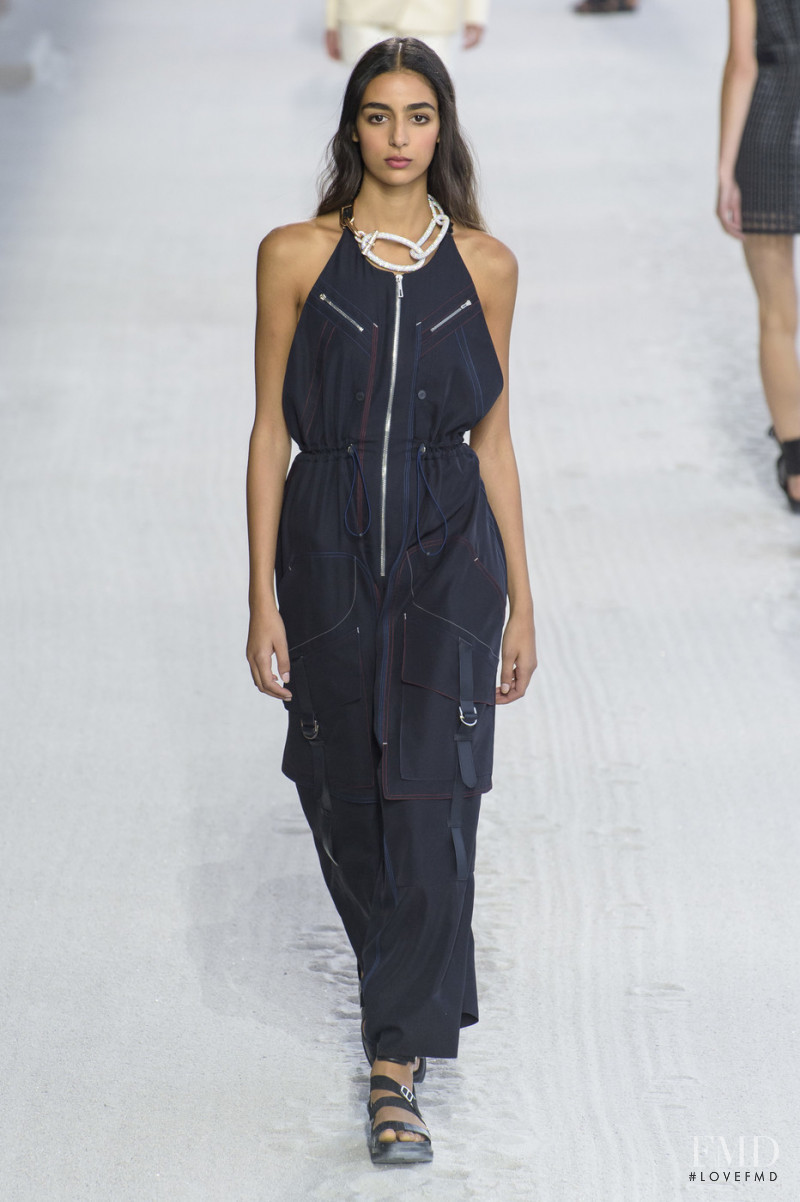 Nora Attal featured in  the Hermès fashion show for Spring/Summer 2019