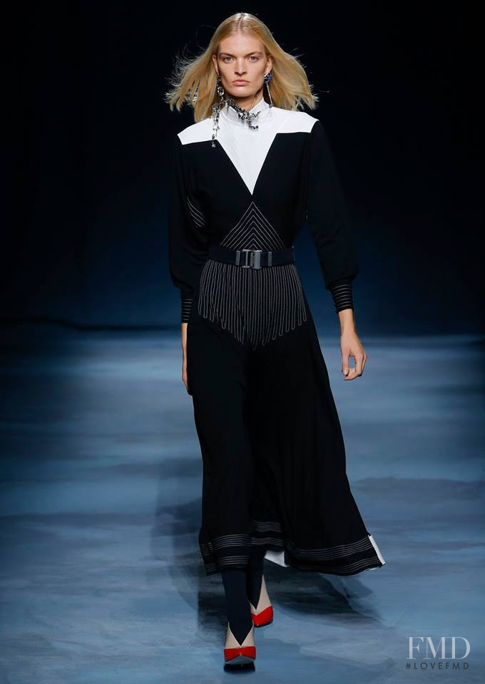 Juliane Grüner featured in  the Givenchy fashion show for Spring/Summer 2019