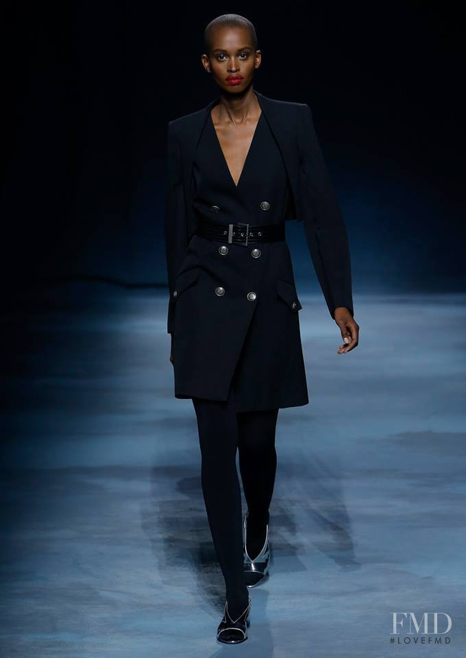Nella Ngingo featured in  the Givenchy fashion show for Spring/Summer 2019