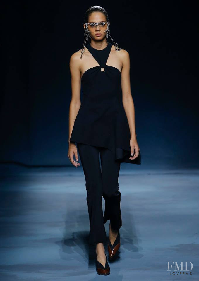 Hiandra Martinez featured in  the Givenchy fashion show for Spring/Summer 2019