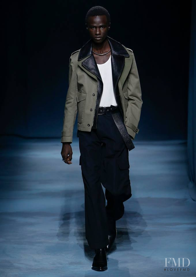 Malick Bodian featured in  the Givenchy fashion show for Spring/Summer 2019