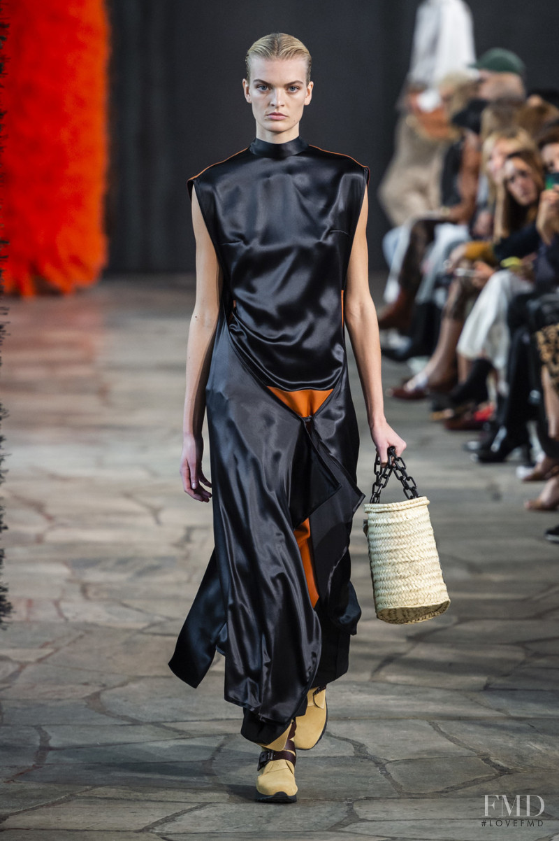 Juliane Grüner featured in  the Loewe fashion show for Spring/Summer 2019
