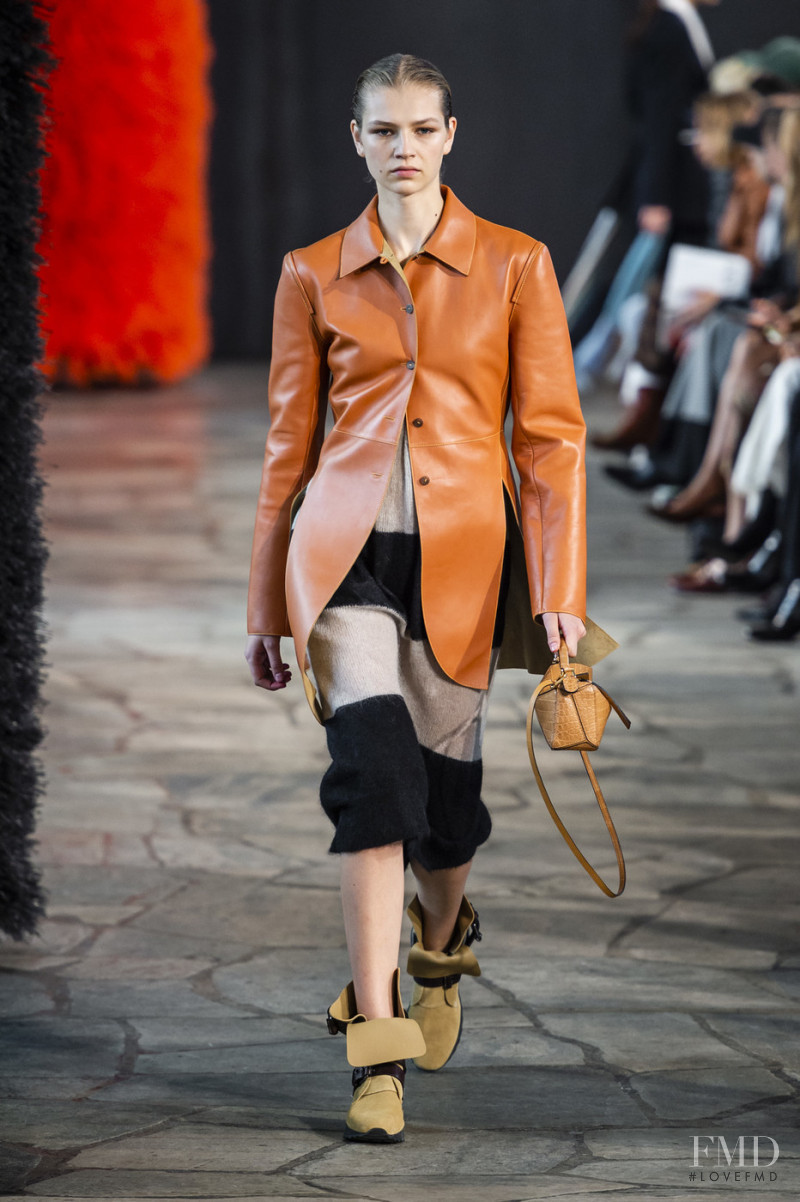 Deirdre Firinne featured in  the Loewe fashion show for Spring/Summer 2019