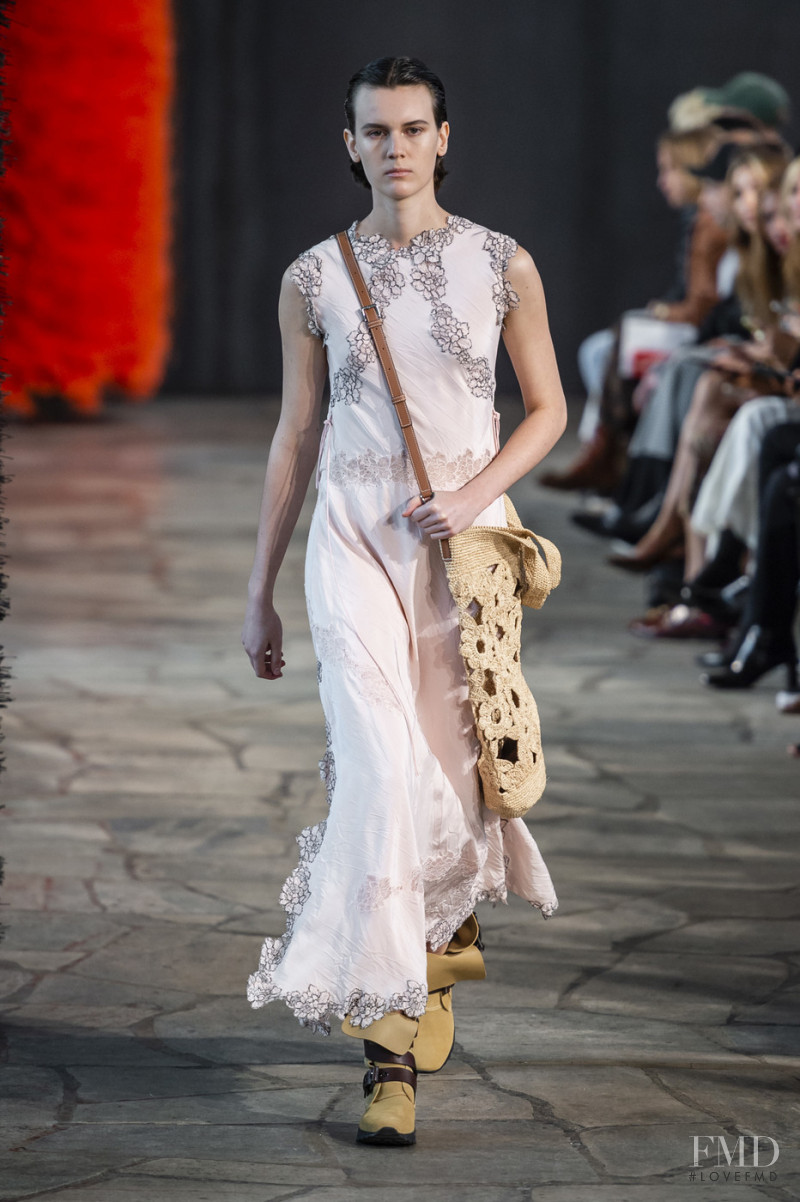 Jamily Meurer Wernke featured in  the Loewe fashion show for Spring/Summer 2019