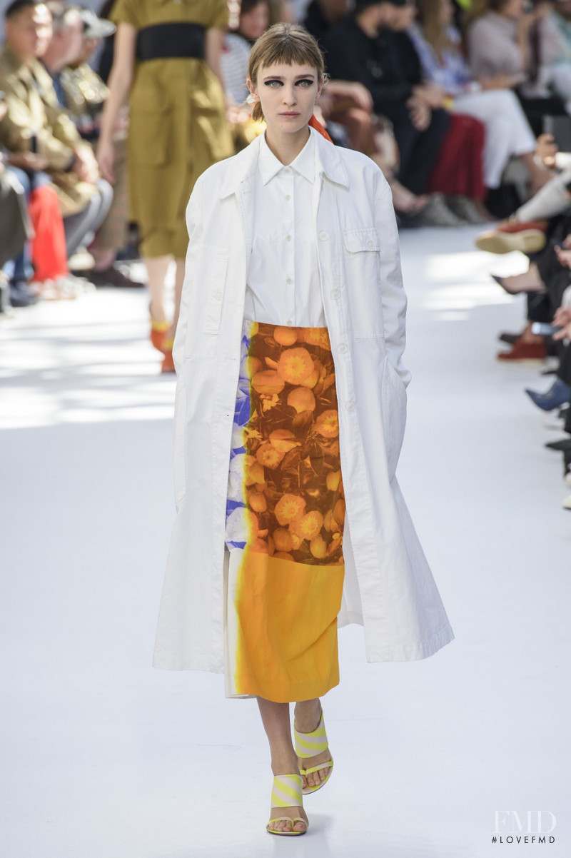 Lynn Palm featured in  the Dries van Noten fashion show for Spring/Summer 2019