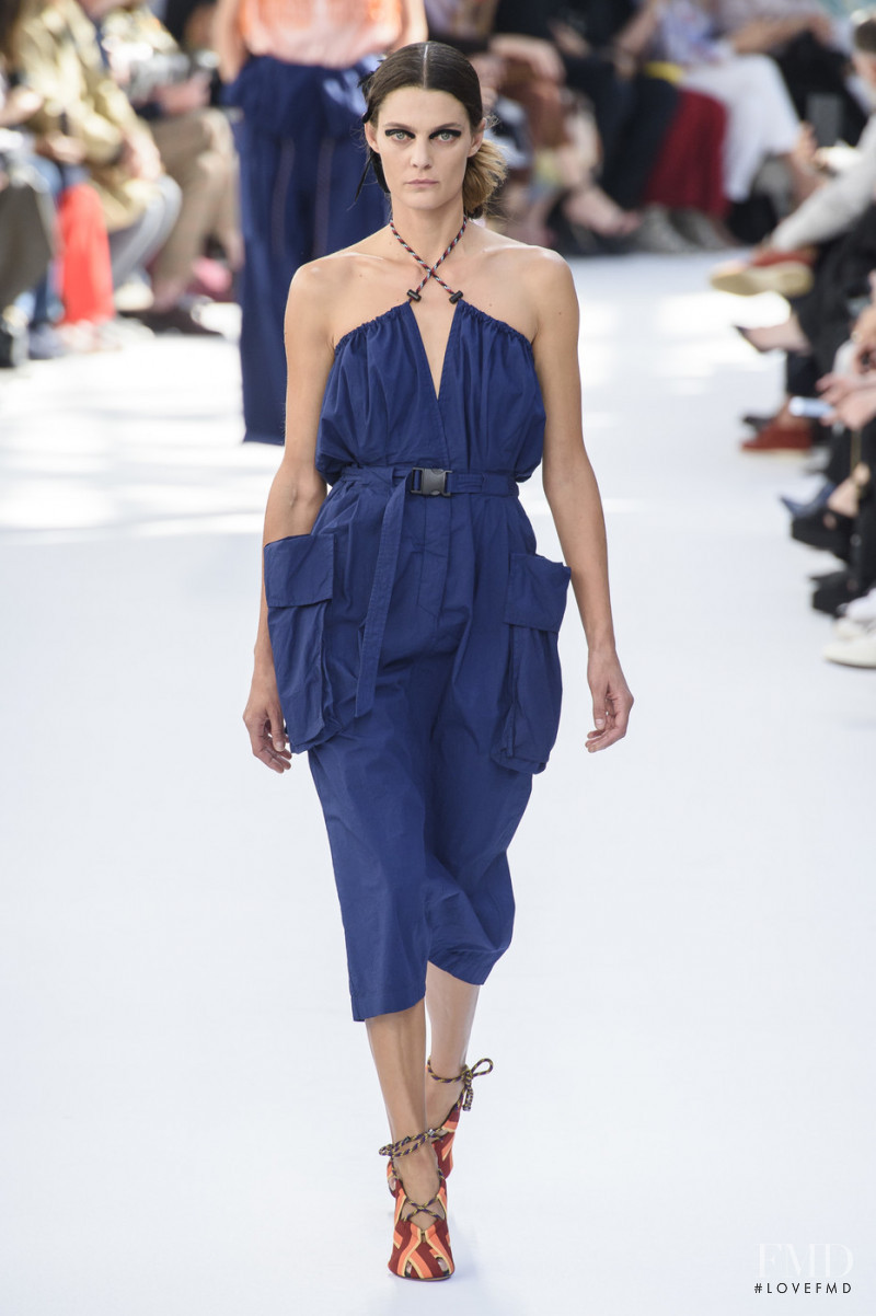 Marina Pérez featured in  the Dries van Noten fashion show for Spring/Summer 2019
