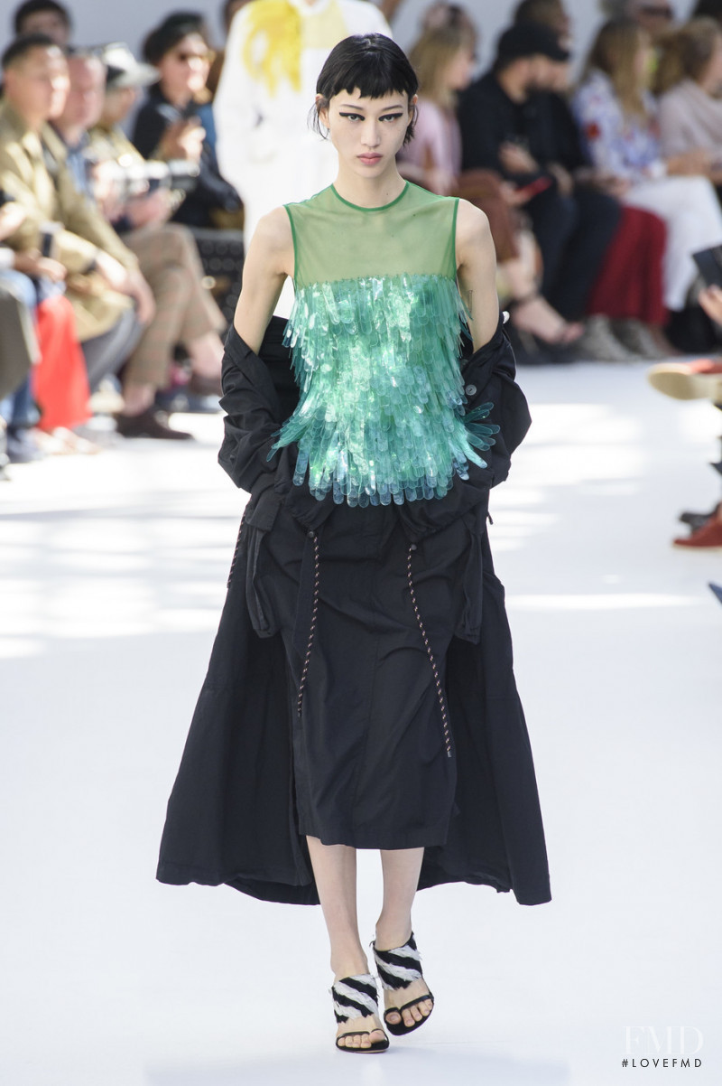 So Ra Choi featured in  the Dries van Noten fashion show for Spring/Summer 2019