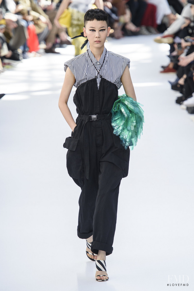 Yebeen Seol featured in  the Dries van Noten fashion show for Spring/Summer 2019