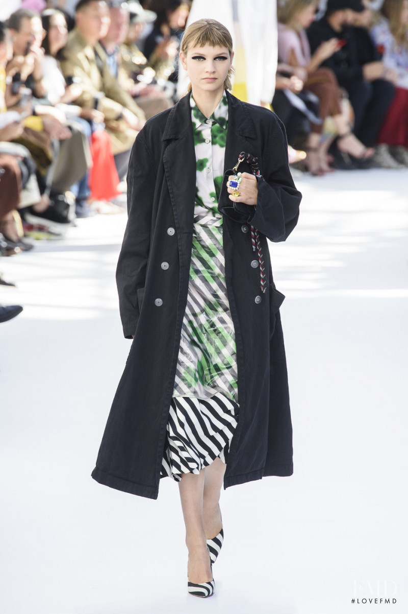 Deirdre Firinne featured in  the Dries van Noten fashion show for Spring/Summer 2019