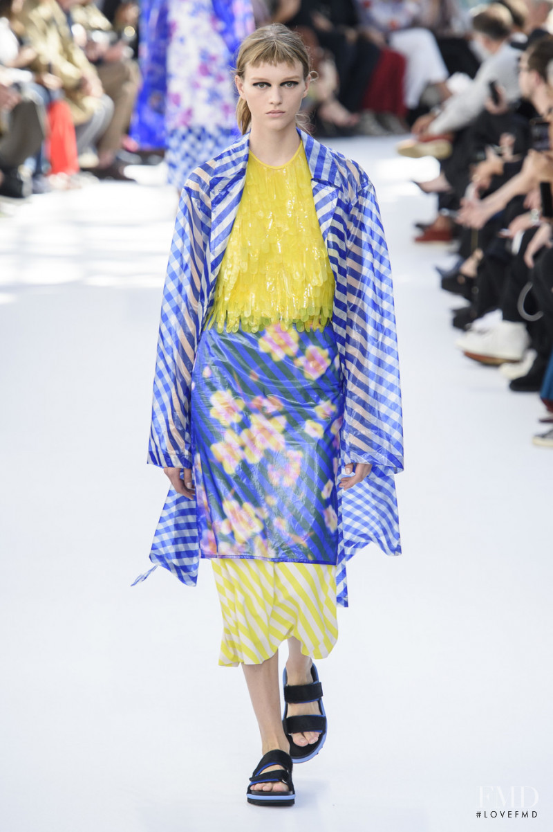 Natalie Ogg featured in  the Dries van Noten fashion show for Spring/Summer 2019