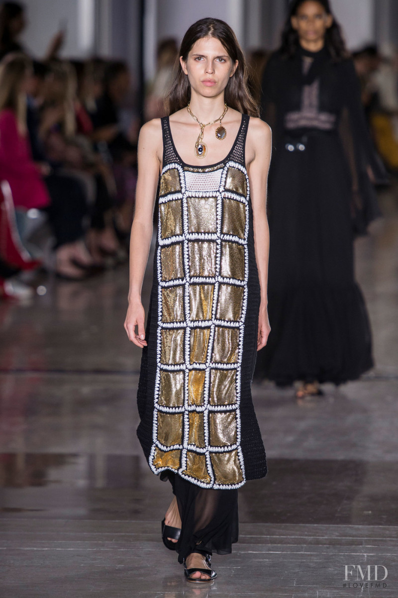 Hayett McCarthy featured in  the Giambattista Valli fashion show for Spring/Summer 2019
