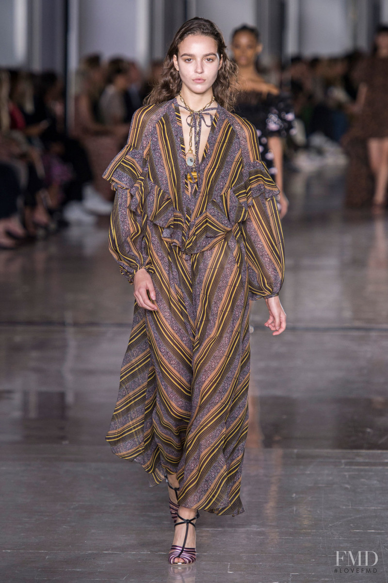 Emm Arruda featured in  the Giambattista Valli fashion show for Spring/Summer 2019