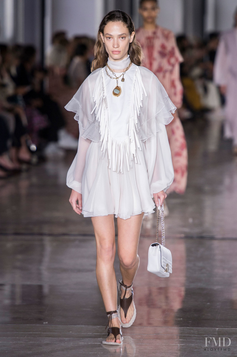 Sophie Koella featured in  the Giambattista Valli fashion show for Spring/Summer 2019