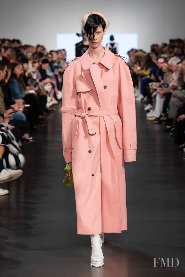 Sarah Abney featured in  the Maison Martin Margiela fashion show for Spring/Summer 2019