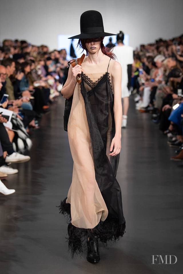 Remington Williams featured in  the Maison Martin Margiela fashion show for Spring/Summer 2019