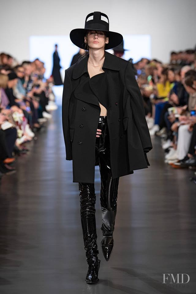 Katherine Azbill featured in  the Maison Martin Margiela fashion show for Spring/Summer 2019