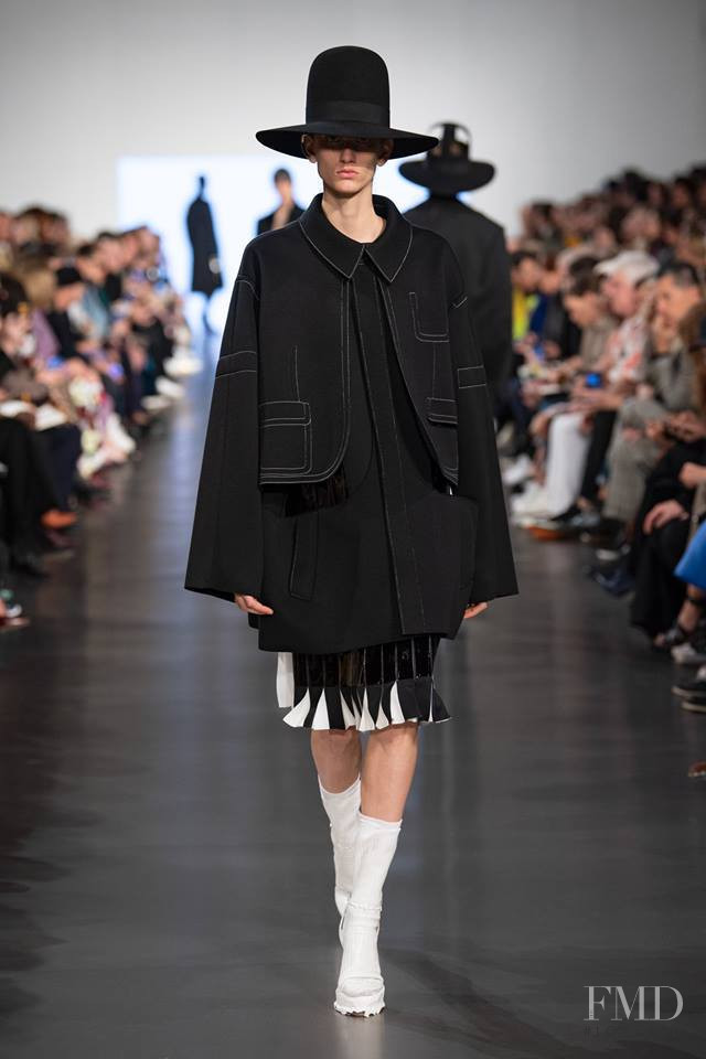 Sarah Berger featured in  the Maison Martin Margiela fashion show for Spring/Summer 2019