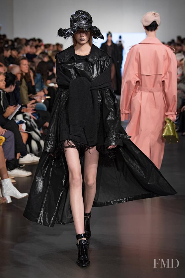 Liza Makeeva featured in  the Maison Martin Margiela fashion show for Spring/Summer 2019