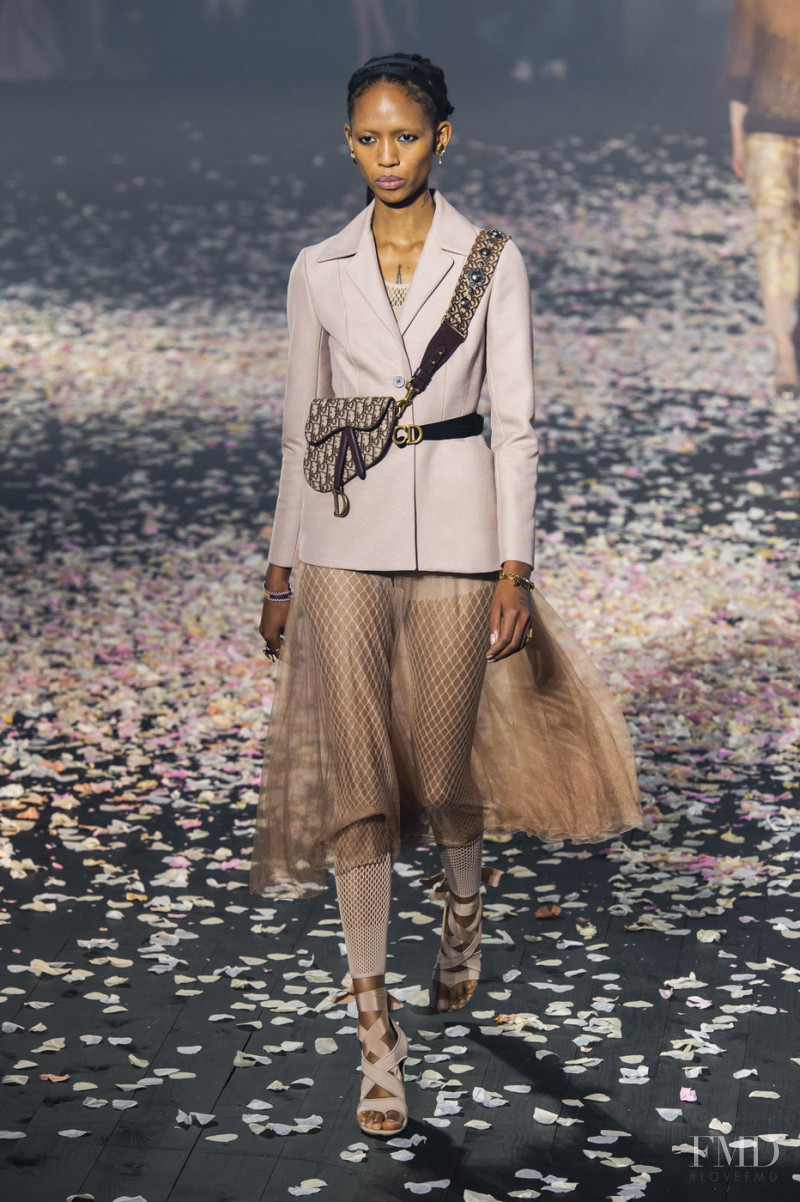 Adesuwa Aighewi featured in  the Christian Dior fashion show for Spring/Summer 2019