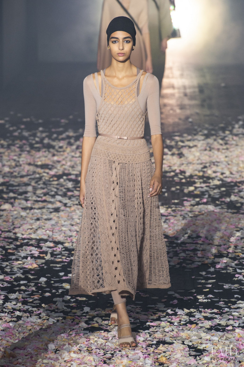 Nora Attal featured in  the Christian Dior fashion show for Spring/Summer 2019