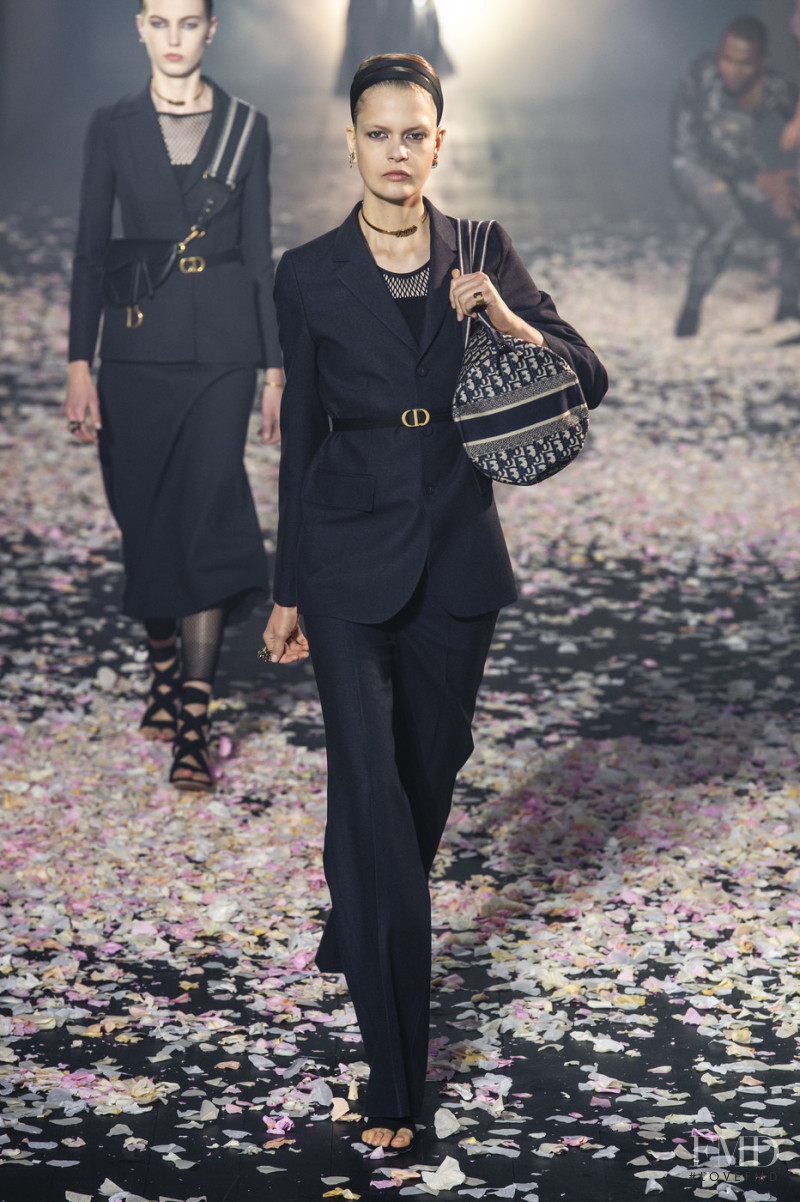 Caroline Schurch featured in  the Christian Dior fashion show for Spring/Summer 2019