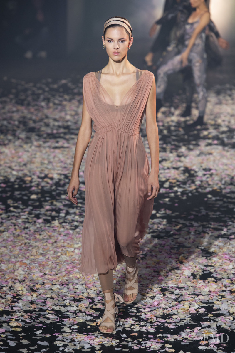 Matea Brakus featured in  the Christian Dior fashion show for Spring/Summer 2019