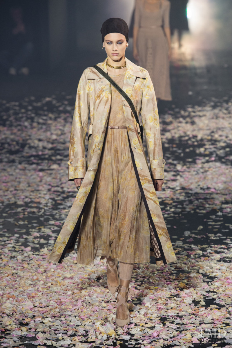 Sarah Dahl featured in  the Christian Dior fashion show for Spring/Summer 2019