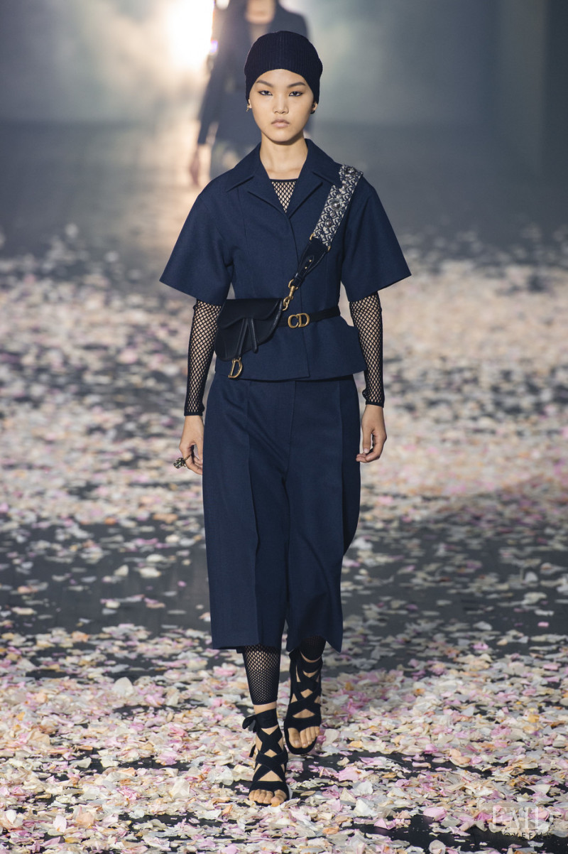 Pan Hao Wen featured in  the Christian Dior fashion show for Spring/Summer 2019