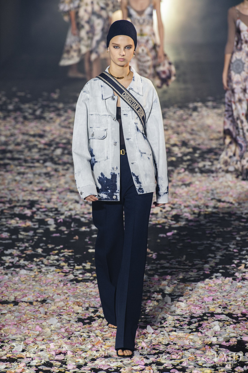 Giselle Norman featured in  the Christian Dior fashion show for Spring/Summer 2019